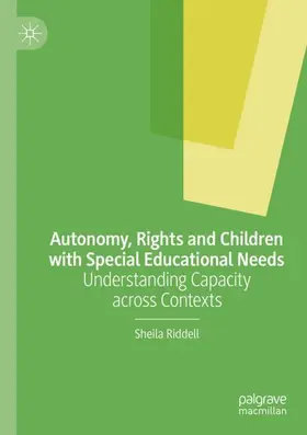 Riddell | Autonomy, Rights and Children with Special Educational Needs | Buch | 978-3-030-55827-7 | sack.de