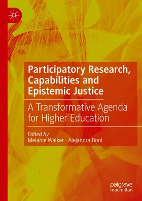 Walker / Boni |  Participatory Research, Capabilities and Epistemic Justice | Buch |  Sack Fachmedien