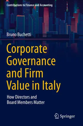 Buchetti |  Corporate Governance and Firm Value in Italy | Buch |  Sack Fachmedien