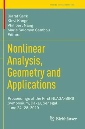 Seck / Salomon Sambou / Kangni |  Nonlinear Analysis, Geometry and Applications | Buch |  Sack Fachmedien