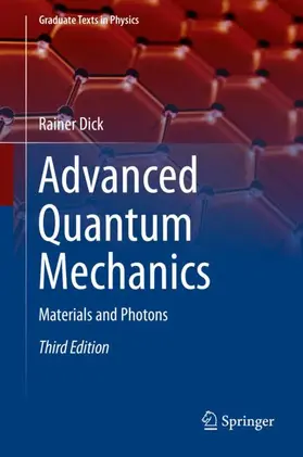Dick |  Advanced Quantum Mechanics | Buch |  Sack Fachmedien