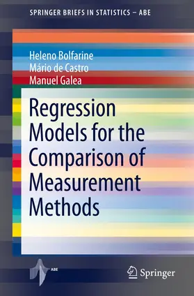 Bolfarine / de Castro / Galea |  Regression Models for the Comparison of Measurement Methods | Buch |  Sack Fachmedien