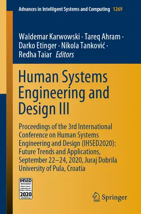 Karwowski / Ahram / Etinger | Human Systems Engineering and Design III | E-Book | sack.de