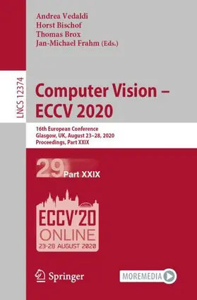 Vedaldi / Frahm / Bischof |  Computer Vision - ECCV 2020 | Buch |  Sack Fachmedien