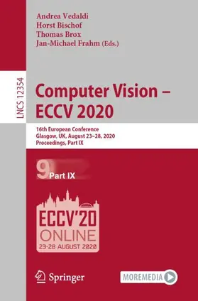 Vedaldi / Frahm / Bischof |  Computer Vision - ECCV 2020 | Buch |  Sack Fachmedien