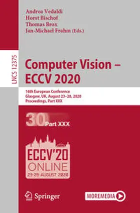 Vedaldi / Bischof / Brox | Computer Vision – ECCV 2020 | E-Book | sack.de