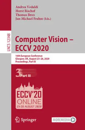 Vedaldi / Bischof / Brox | Computer Vision – ECCV 2020 | E-Book | sack.de