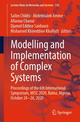 Chikhi / Amine / Chaoui |  Modelling and Implementation of Complex Systems | eBook | Sack Fachmedien