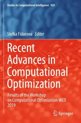 Fidanova |  Recent Advances in Computational Optimization | Buch |  Sack Fachmedien