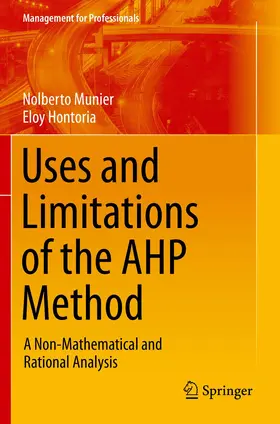 Hontoria / Munier | Uses and Limitations of the AHP Method | Buch | 978-3-030-60394-6 | sack.de