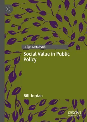 Jordan | Social Value in Public Policy | Buch | 978-3-030-60420-2 | www2.sack.de