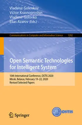 Golenkov / Krasnoproshin / Golovko |  Open Semantic Technologies for Intelligent System | eBook | Sack Fachmedien