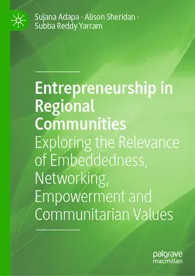 Adapa / Sheridan / Yarram |  Entrepreneurship in Regional Communities | eBook | Sack Fachmedien