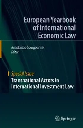 Gourgourinis |  Transnational Actors in International Investment Law | eBook | Sack Fachmedien