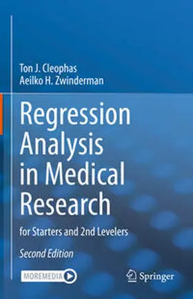 Zwinderman / Cleophas |  Regression Analysis in Medical Research | Buch |  Sack Fachmedien