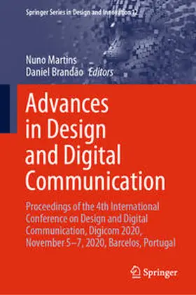 Martins / Brandão |  Advances in Design and Digital Communication | eBook | Sack Fachmedien