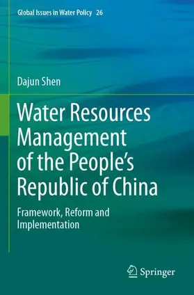 Shen |  Water Resources Management of the People's Republic of China | Buch |  Sack Fachmedien