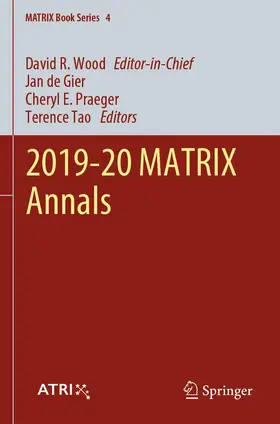 de Gier / Tao / Praeger |  2019-20 MATRIX Annals | Buch |  Sack Fachmedien