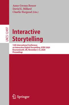 Bosser / Millard / Hargood | Interactive Storytelling | E-Book | sack.de