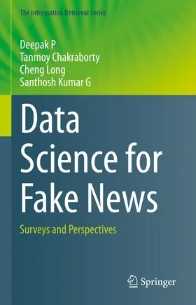 P / Chakraborty / Long |  Data Science for Fake News | eBook | Sack Fachmedien