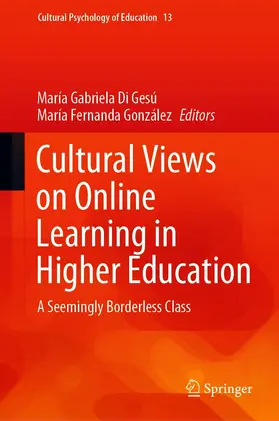 Di Gesú / González |  Cultural Views on Online Learning in Higher Education | eBook | Sack Fachmedien