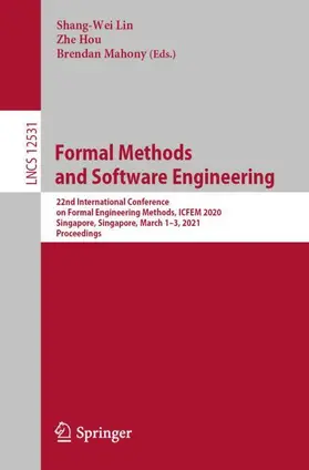 Lin / Mahony / Hou |  Formal Methods and Software Engineering | Buch |  Sack Fachmedien