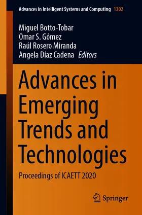 Botto-Tobar / S. Gómez / Rosero Miranda | Advances in Emerging Trends and Technologies | E-Book | sack.de