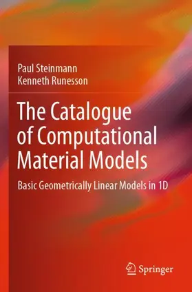 Runesson / Steinmann |  The Catalogue of Computational Material Models | Buch |  Sack Fachmedien