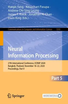 Yang / Pasupa / King |  Neural Information Processing | Buch |  Sack Fachmedien