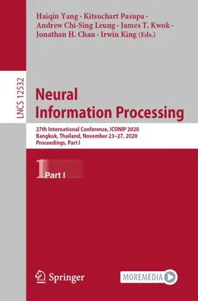 Yang / Pasupa / King |  Neural Information Processing | Buch |  Sack Fachmedien