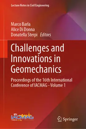 Barla / Di Donna / Sterpi | Challenges and Innovations in Geomechanics | E-Book | sack.de