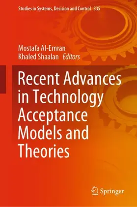 Shaalan / Al-Emran |  Recent Advances in Technology Acceptance Models and Theories | Buch |  Sack Fachmedien