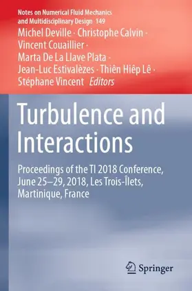 Deville / Calvin / Couaillier |  Turbulence and Interactions | Buch |  Sack Fachmedien