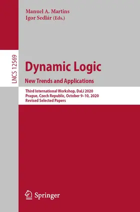 Sedlár / Martins |  Dynamic Logic. New Trends and Applications | Buch |  Sack Fachmedien