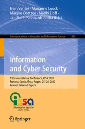 Venter / Loock / Coetzee |  Information and Cyber Security | eBook | Sack Fachmedien