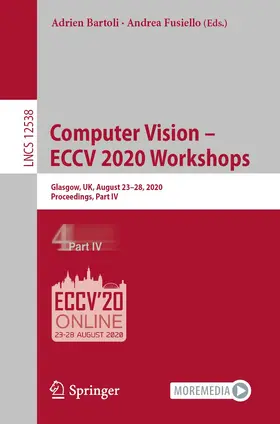 Bartoli / Fusiello |  Computer Vision - ECCV 2020 Workshops | Buch |  Sack Fachmedien