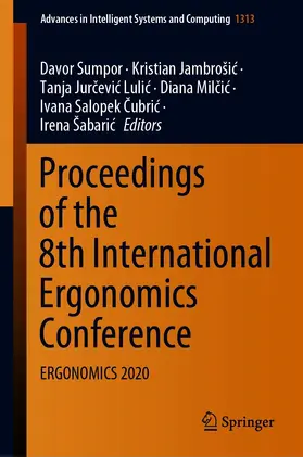 Sumpor / Jambrošic / Jambrosic |  Proceedings of the 8th International Ergonomics Conference | eBook | Sack Fachmedien