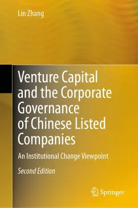 Zhang |  Venture Capital and the Corporate Governance of Chinese Listed Companies | Buch |  Sack Fachmedien