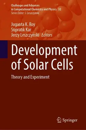 Roy / Leszczynski / Kar |  Development of Solar Cells | Buch |  Sack Fachmedien