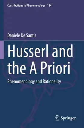 De Santis |  Husserl and the A Priori | Buch |  Sack Fachmedien