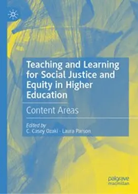 Ozaki / Parson |  Teaching and Learning for Social Justice and Equity in Higher Education | eBook | Sack Fachmedien