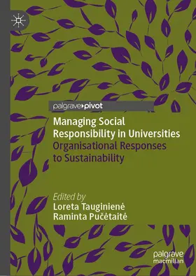 Tauginiene / Tauginiene / Pucetaite | Managing Social Responsibility in Universities | E-Book | sack.de
