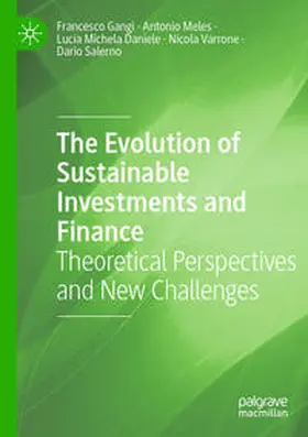 Gangi / Meles / Salerno |  The Evolution of Sustainable Investments and Finance | Buch |  Sack Fachmedien