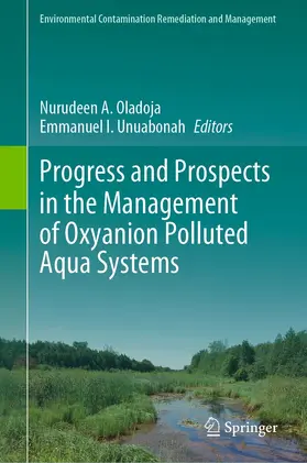 Oladoja / Unuabonah |  Progress and Prospects in the Management of Oxyanion Polluted Aqua Systems | eBook | Sack Fachmedien