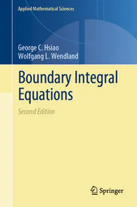 Hsiao / Wendland | Boundary Integral Equations | E-Book | sack.de