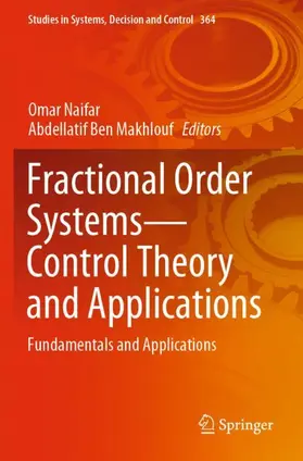 Ben Makhlouf / Naifar |  Fractional Order Systems-Control Theory and Applications | Buch |  Sack Fachmedien