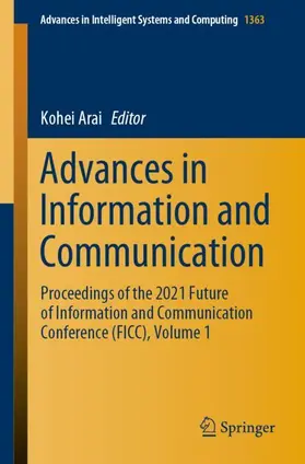 Arai |  Advances in Information and Communication | Buch |  Sack Fachmedien