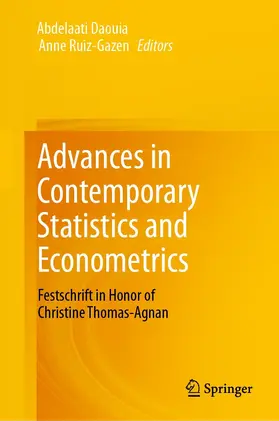 Daouia / Ruiz-Gazen |  Advances in Contemporary Statistics and Econometrics | eBook | Sack Fachmedien
