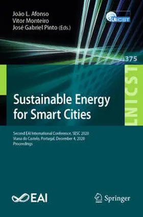 Afonso / Monteiro / Pinto |  Sustainable Energy for Smart Cities | eBook | Sack Fachmedien