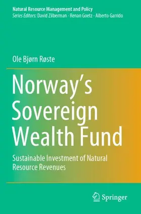 Røste |  Norway's Sovereign Wealth Fund | Buch |  Sack Fachmedien